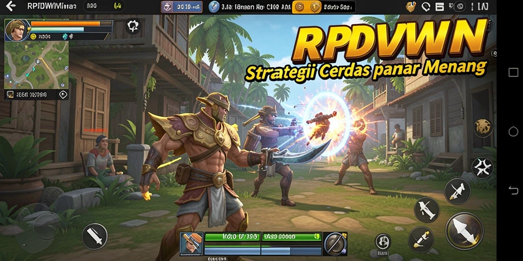 Screenshot RPIDWIN menampilkan aksi strategi seru dan mendebarkan.